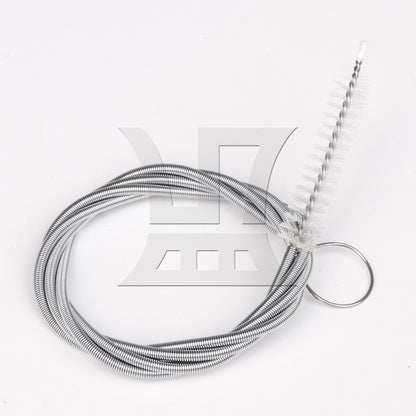BQLZR Long Straw Drain Brush Flexible Spring 39.37" Metal Elastic for Hose Tube