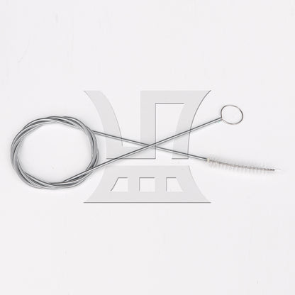 BQLZR Long Straw Drain Brush Flexible Spring 39.37" Metal Elastic for Hose Tube