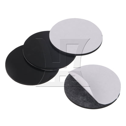 BQLZR 4Pcs Self Adhesive Chair Feet Pads Non-slip Round Diameter 50mm Use for Bed
