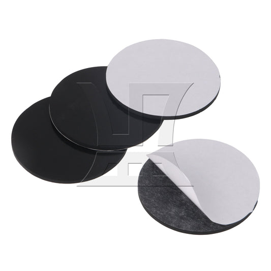 BQLZR 4Pcs Self Adhesive Chair Feet Pads Non-slip Round Diameter 50mm Use for Bed