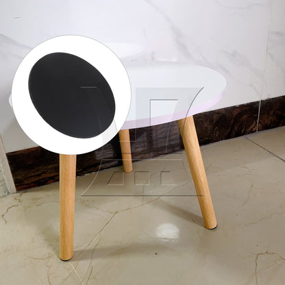 BQLZR 4Pcs Self Adhesive Chair Feet Pads Non-slip Round Diameter 50mm Use for Bed