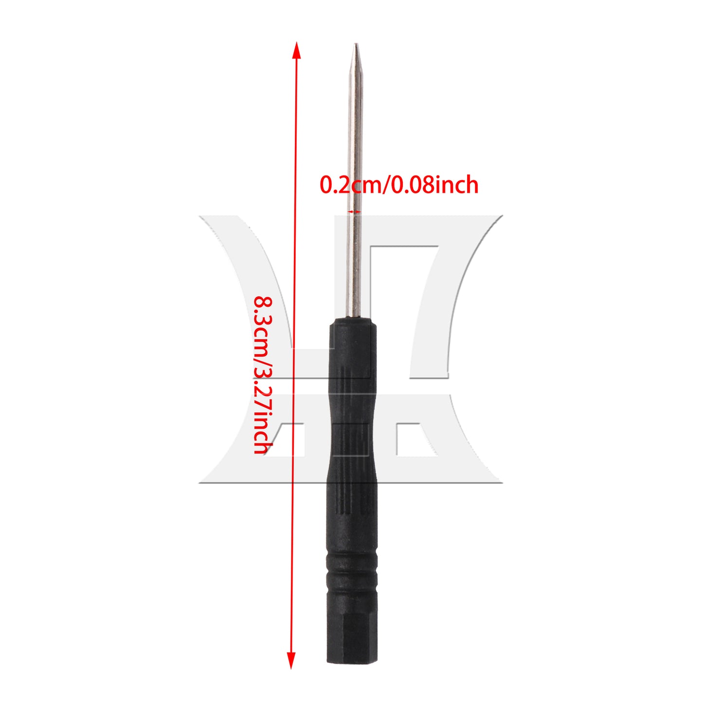 BQLZR 10Pieces Mini Slotted Screwdriver Flat Head Tools 2mm for RC Car DIY Repair