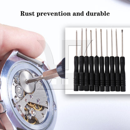 BQLZR 10Pieces Mini Slotted Screwdriver Flat Head Tools 2mm for RC Car DIY Repair