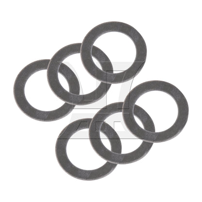 BQLZR 50Pieces Flat Washers Stainless Steel M13 x 20mm x 0.5mm for Factories Repair