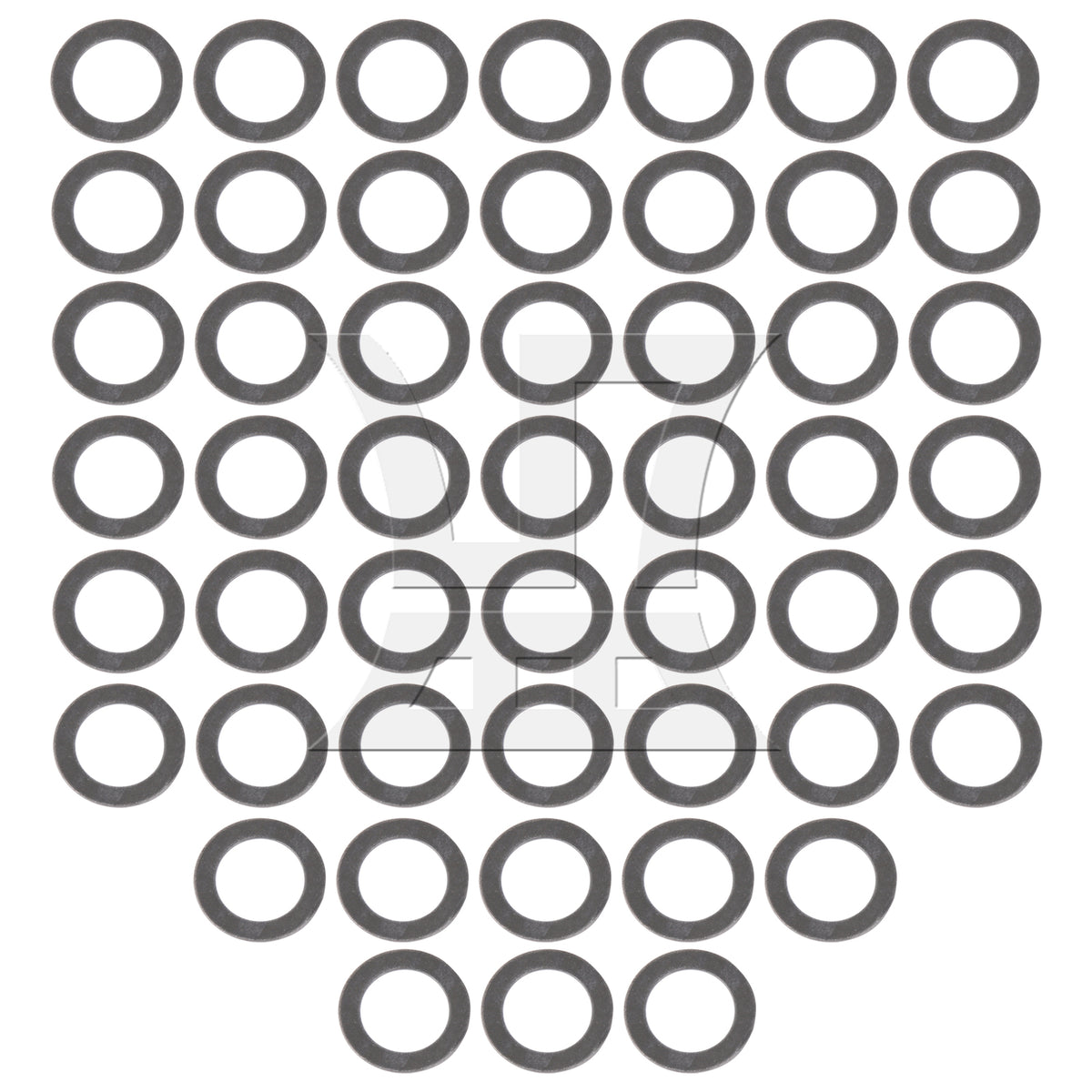 BQLZR 50Pieces Flat Washers Stainless Steel M13 x 20mm x 0.5mm for Factories Repair
