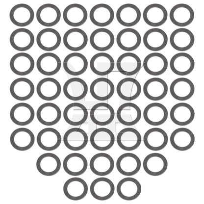 BQLZR 50Pieces Flat Washers Stainless Steel M13 x 20mm x 0.5mm for Factories Repair