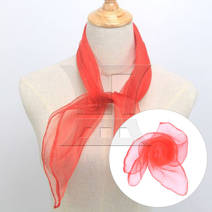 BQLZR Music Movement Scarf for Drum Stick Decoration 18.5" Length x 16.93" Width Red