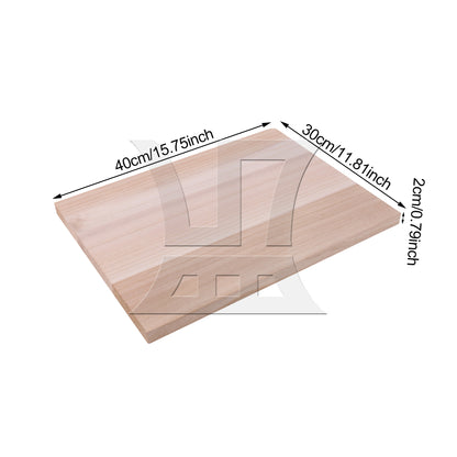 BQLZR Solid Wood Board for DIY Furniture Wardrobe Partition 15.75" x 11.81" x 0.79"