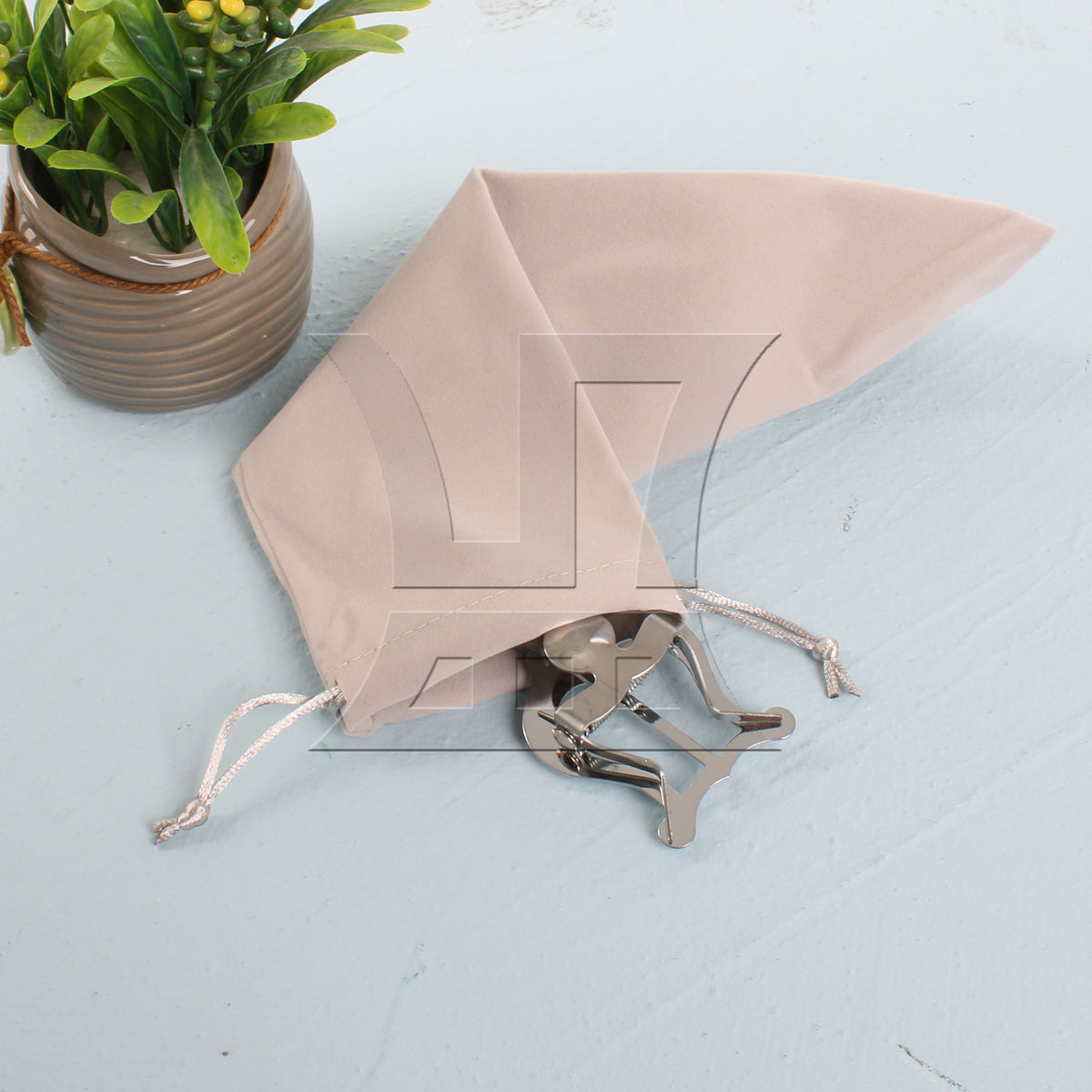 BQLZR 1pc Velvet Gift Bags 33x10cm for Mobile Phone Power Bank Storage Bag