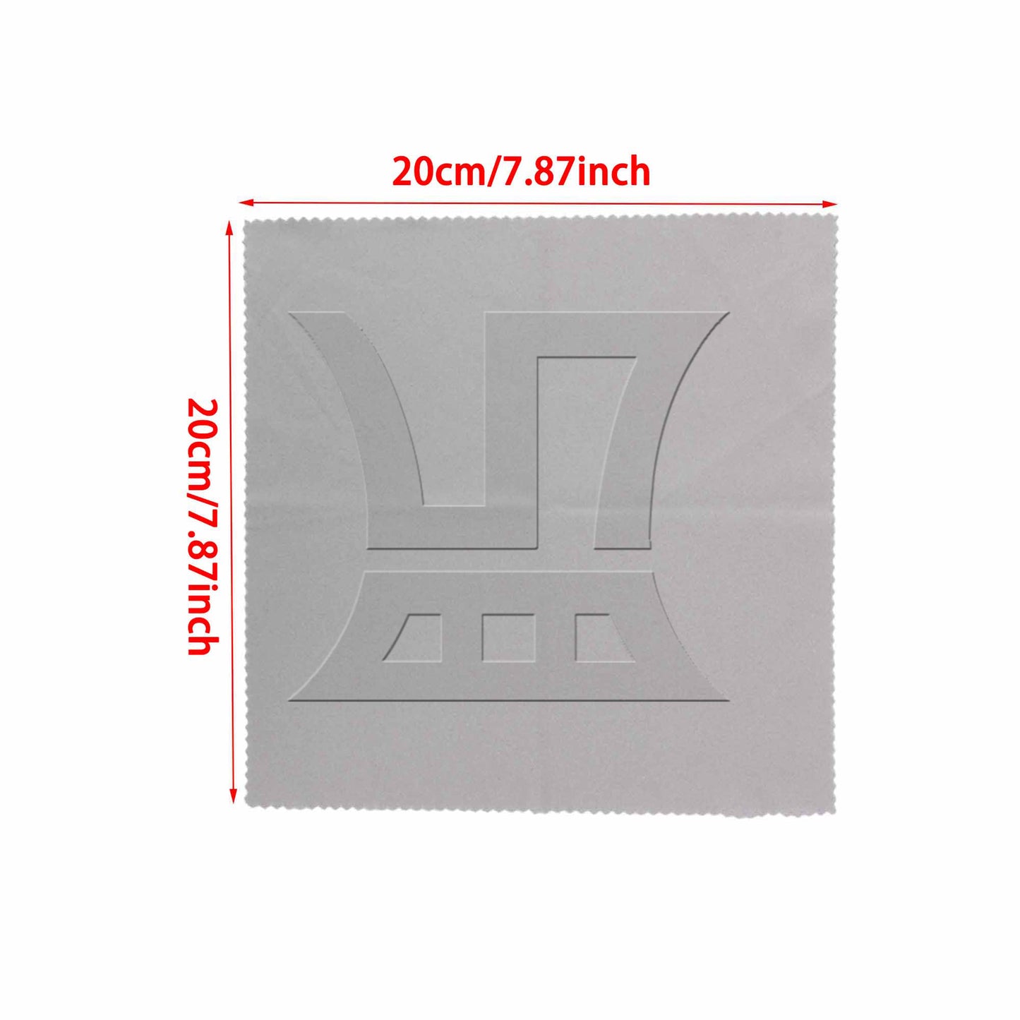 BQLZR Microfiber Cleaning Cloth for Electronics Glasses TV Screen Cell Phone 8" x 8"