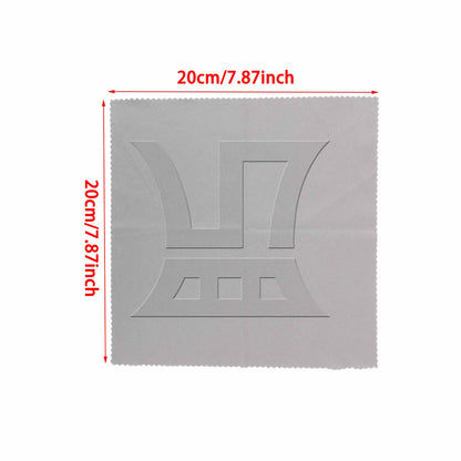 BQLZR Microfiber Cleaning Cloth for Electronics Glasses TV Screen Cell Phone 8" x 8"