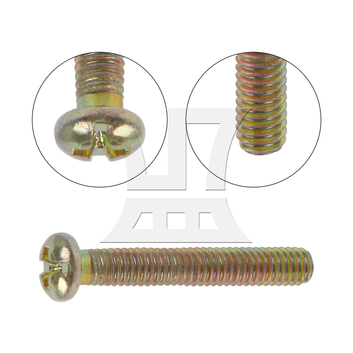 BQLZR M4x25mm Round Head Screw Stainless Steel Fasteners for Drawer Cabinet Handles