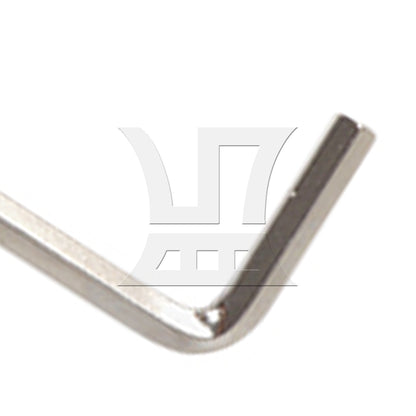BQLZR 1pcs Hexagon Allen Key 45# Steel Surface Nickel Plating 1.73inch x 0.63inch Silver