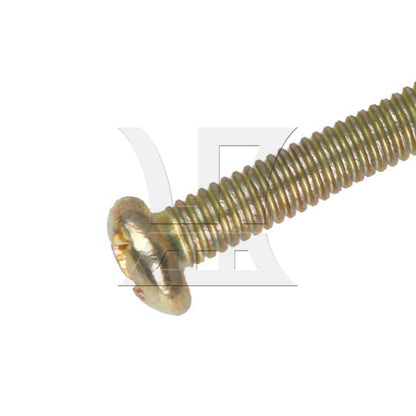 BQLZR Stainless Steel M4x35mm Round Head Screw Fasteners for Cabinet Handle