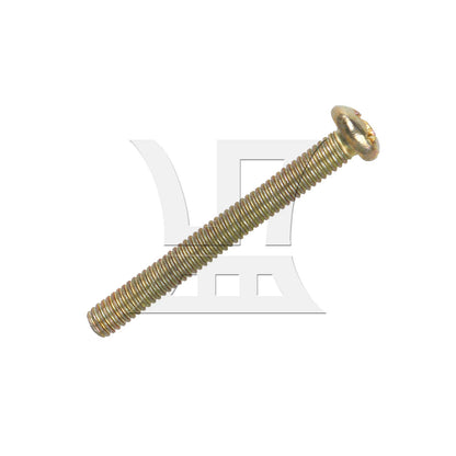 BQLZR Stainless Steel M4x35mm Round Head Screw Fasteners for Cabinet Handle