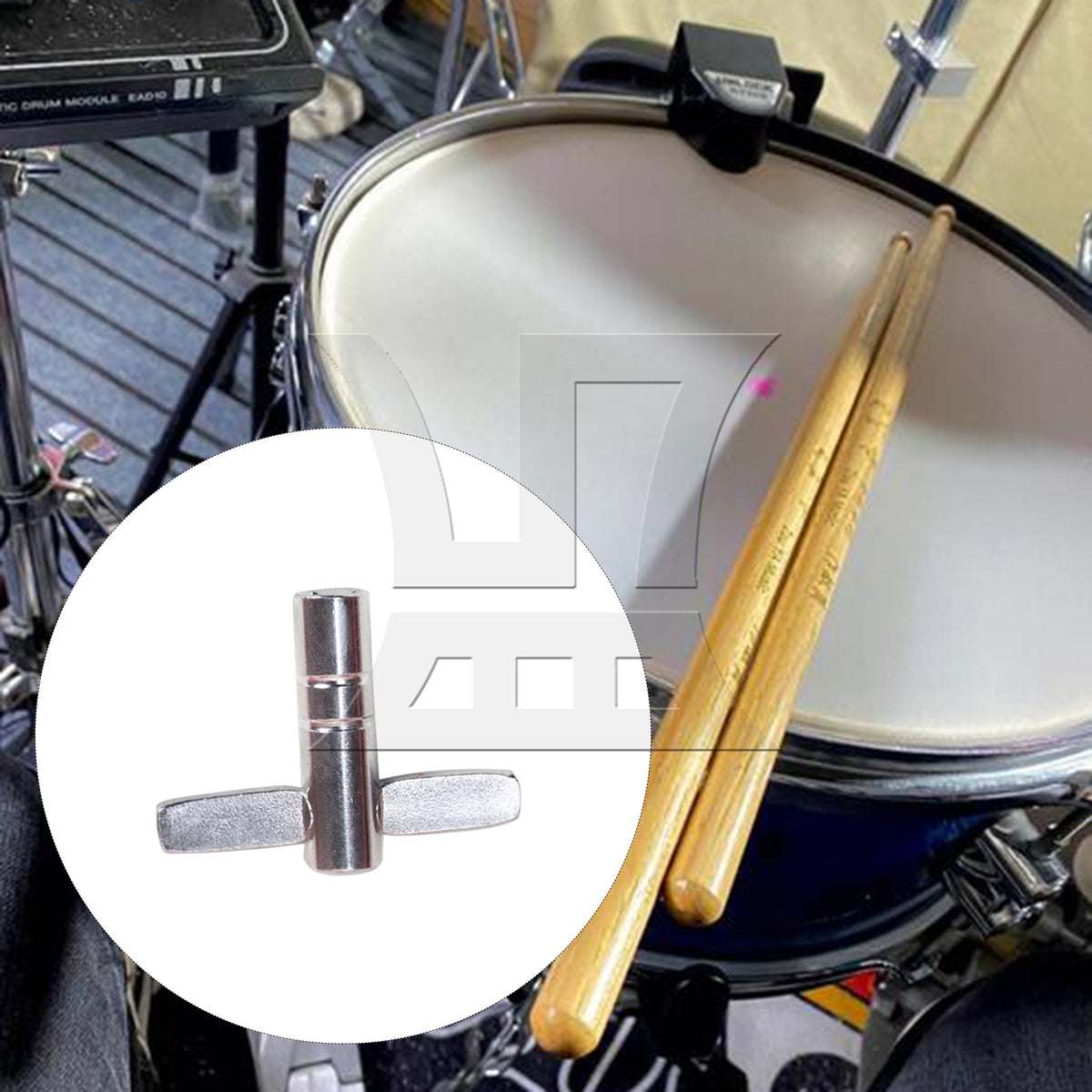BQLZR 1pc Drum Tuning Wrench T Shape for Drummers