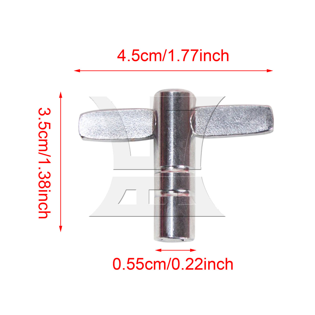 BQLZR 1pc Drum Tuning Wrench T Shape for Drummers