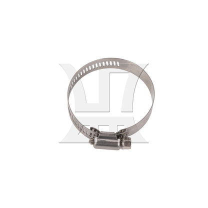 BQLZR 1pc Stainless Steel Hose Clamp Adjustable 33-57mm for Wires Cables Home Tools Silver