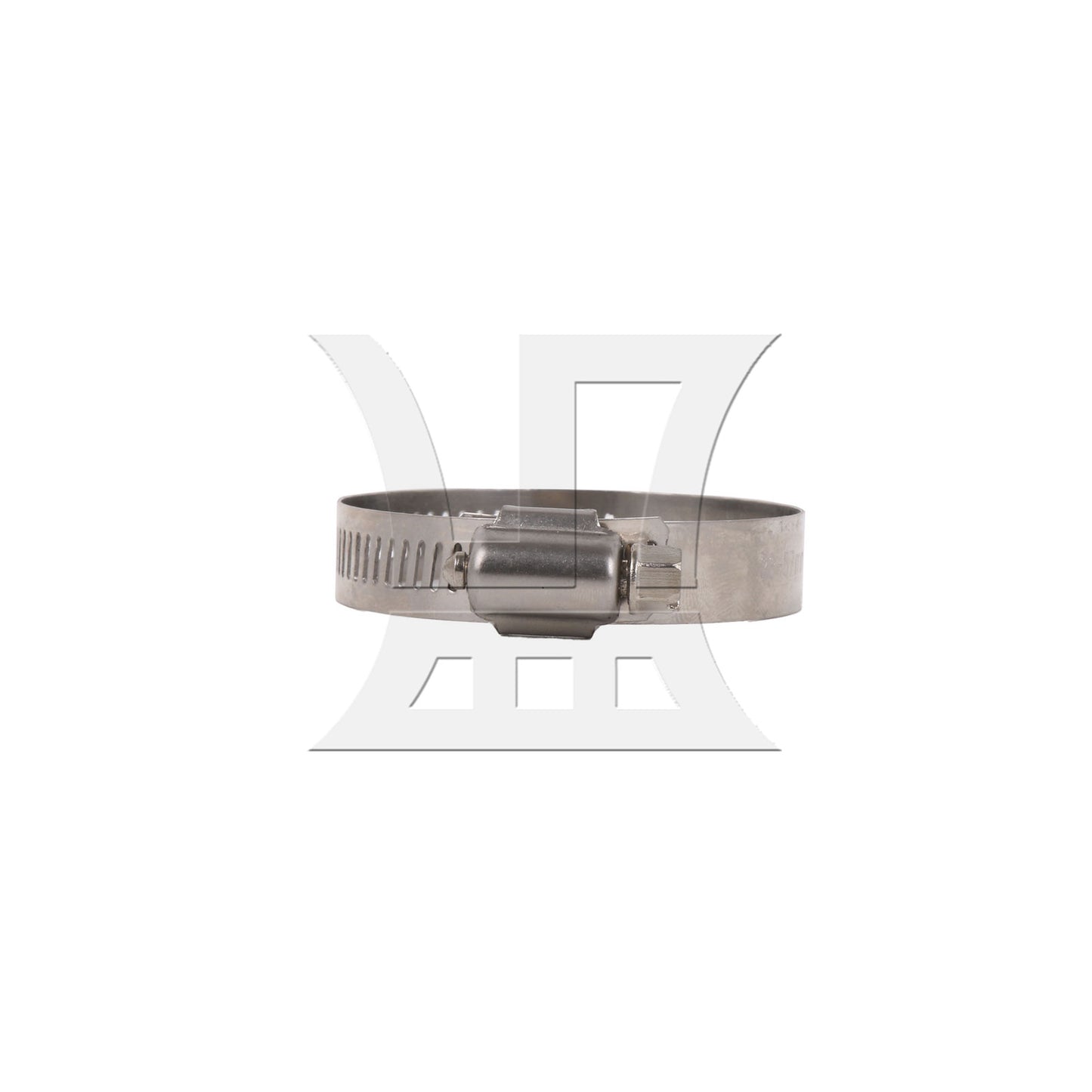 BQLZR 1pc Stainless Steel Hose Clamp Adjustable 33-57mm for Wires Cables Home Tools Silver