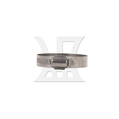 BQLZR 1pc Stainless Steel Hose Clamp Adjustable 33-57mm for Wires Cables Home Tools Silver