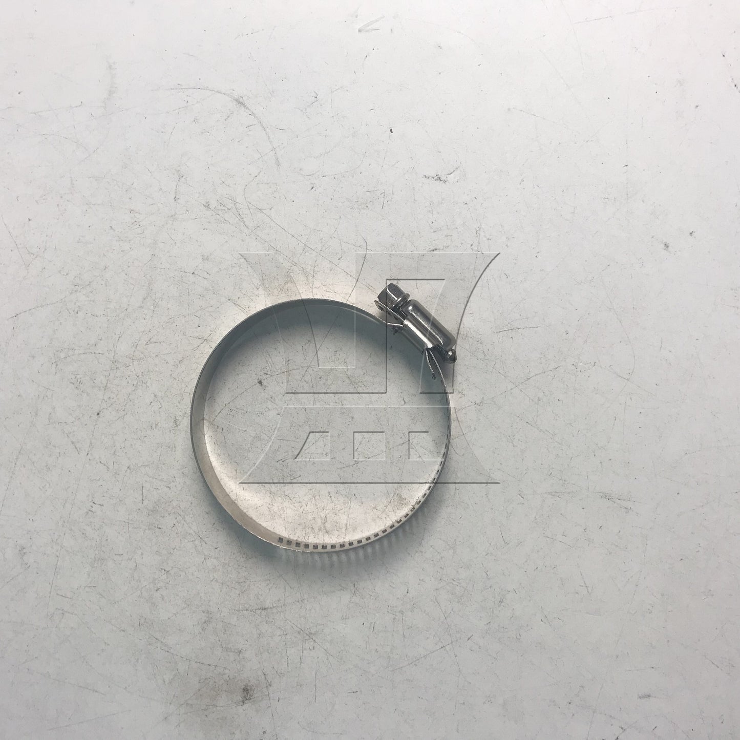 BQLZR 1pc Stainless Steel Hose Clamp Adjustable 46-70mm for Wires Cables Home Tools Silver