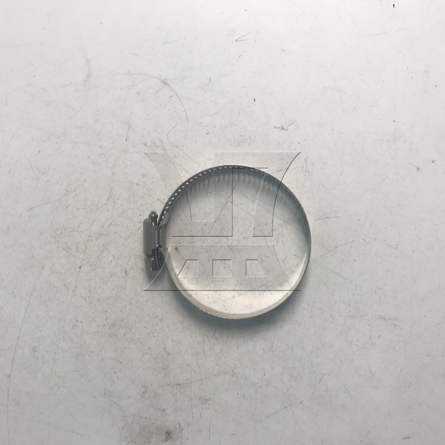 BQLZR 1pc Stainless Steel Hose Clamp Adjustable 46-70mm for Wires Cables Home Tools Silver