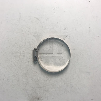 BQLZR 1pc Stainless Steel Hose Clamp Adjustable 46-70mm for Wires Cables Home Tools Silver