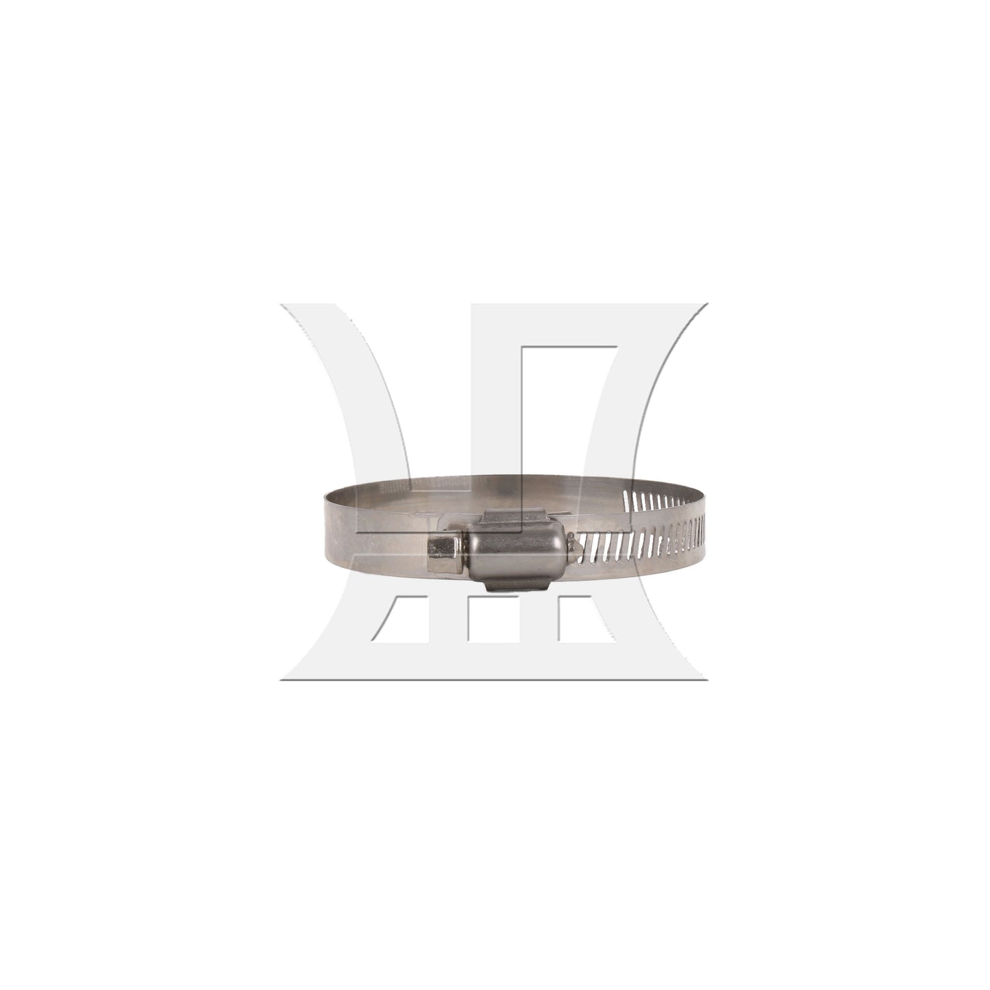 BQLZR 1pc Stainless Steel Hose Clamp Adjustable 46-70mm for Wires Cables Home Tools Silver