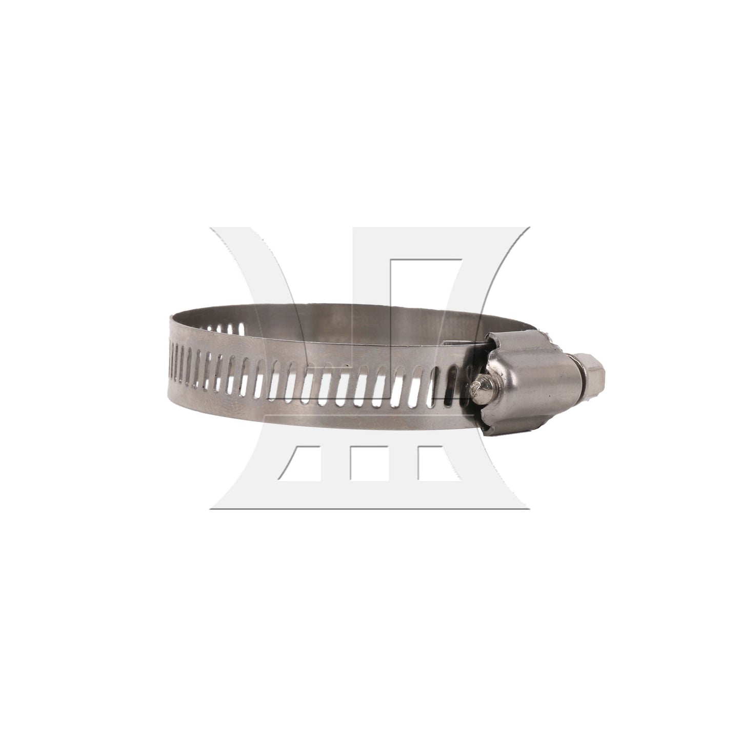 BQLZR 1pc Stainless Steel Hose Clamp Adjustable 46-70mm for Wires Cables Home Tools Silver