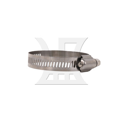 BQLZR 1pc Stainless Steel Hose Clamp Adjustable 46-70mm for Wires Cables Home Tools Silver