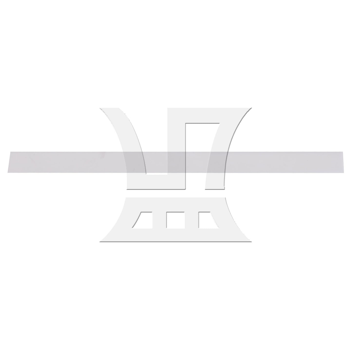 BQLZR Plastic Transparent Snare Wire Strap Accessories Parts 8.78 Inch Length
