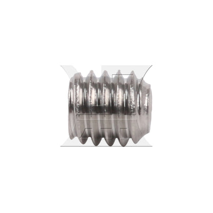 BQLZR 304 Stainless Steel M4x4mm Hex Socket Cap Screw Bolt for Mechanical Equipment