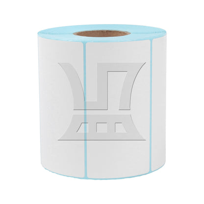 BQLZR 1000 Pieces / a Roll Rectangle Direct Thermal Labels 3.94 x 1.97 Inch White