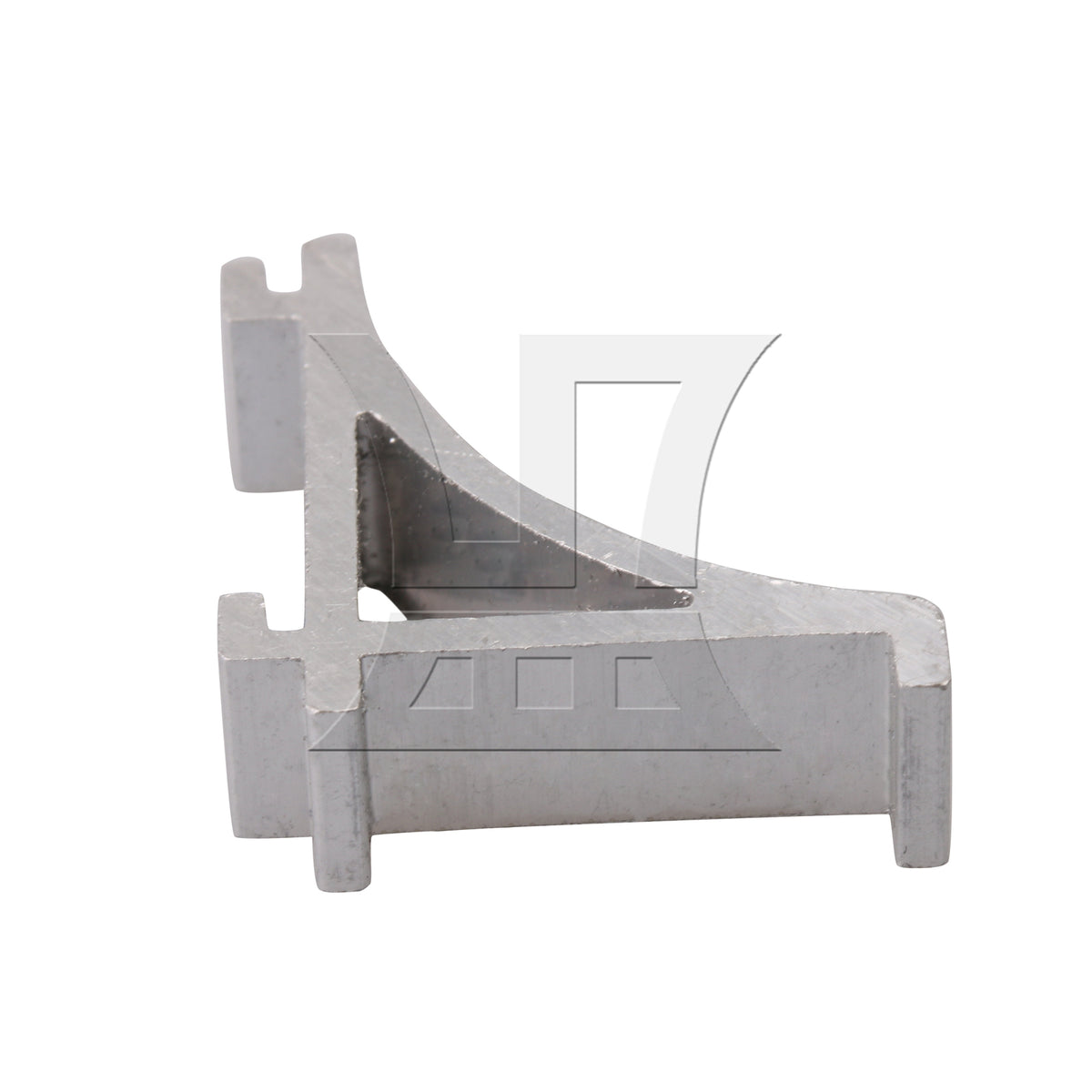 BQLZR 10Pcs Aluminum Alloy M Size Freezer Shelf Support Brackets Replacement 2.3CM