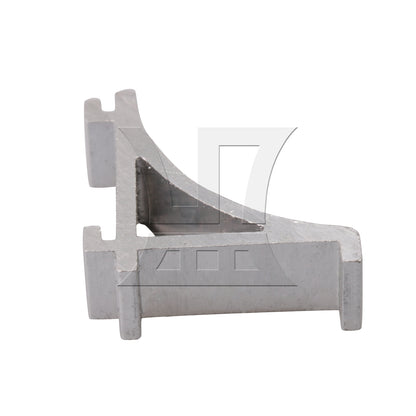 BQLZR 10Pcs Aluminum Alloy M Size Freezer Shelf Support Brackets Replacement 2.3CM