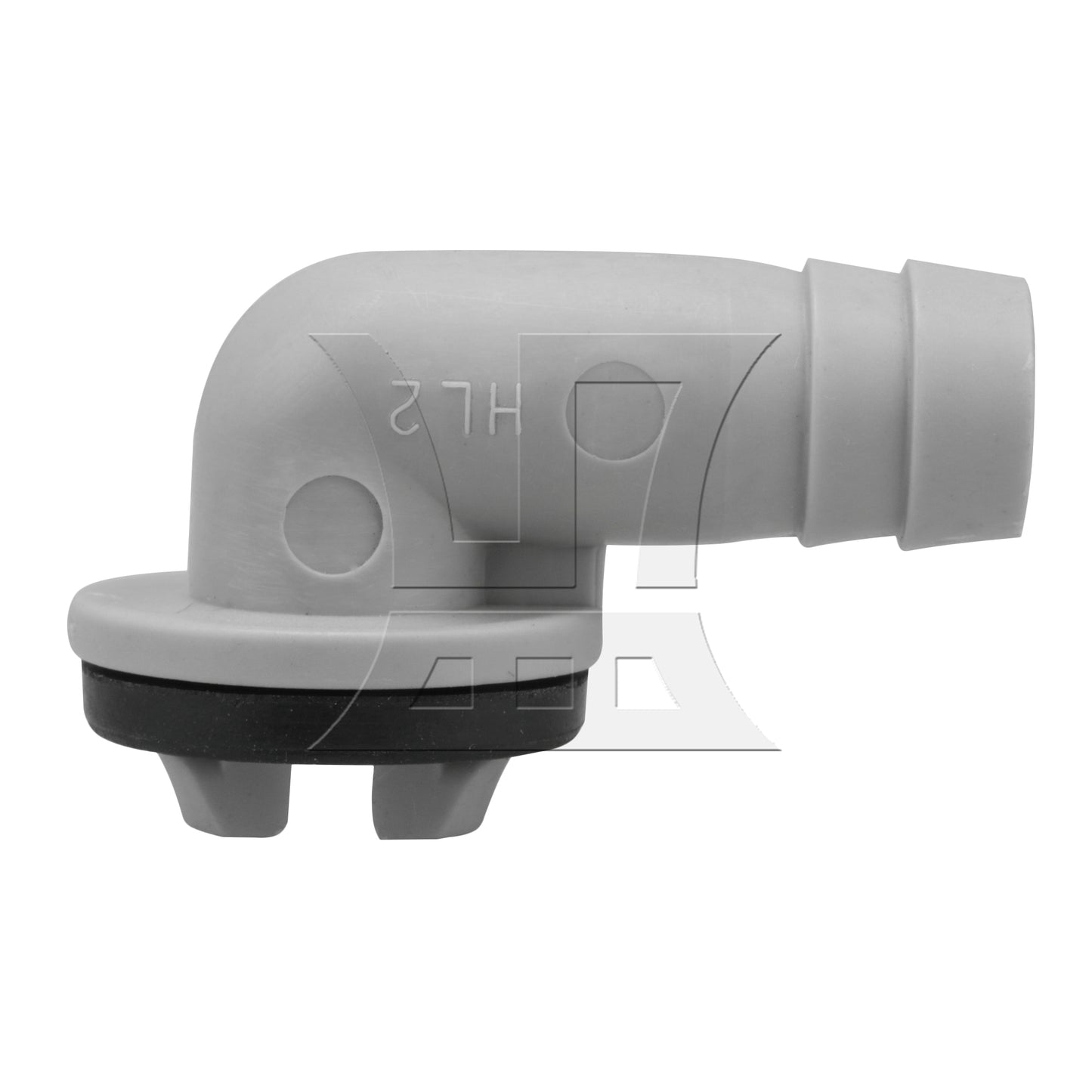 BQLZR Air Conditioner Drain Hose Elbow Connector with Rubber Ring 14mm Diameter