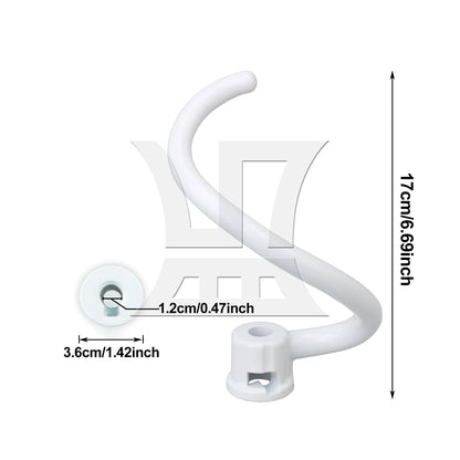 BQLZR Spiral Dough Hook Replacement for Lift Mixer KV25G0X Bowl 5QT 6QT