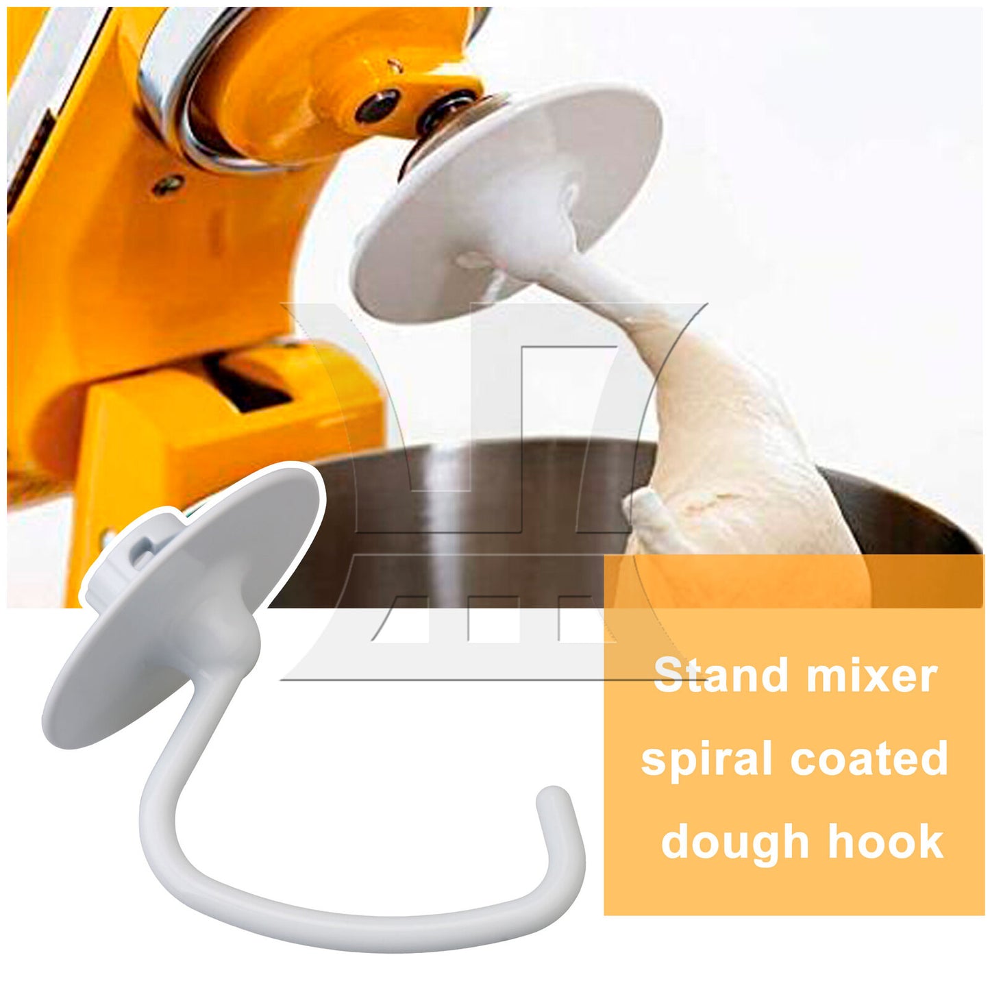BQLZR Dough Hook Tilt Head Lift Stand Mixers Replacement for Mixer K45DH