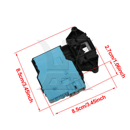 BQLZR White Washer Door Lock Switch 6601ER1004C Replacements for AP4998848 1268254