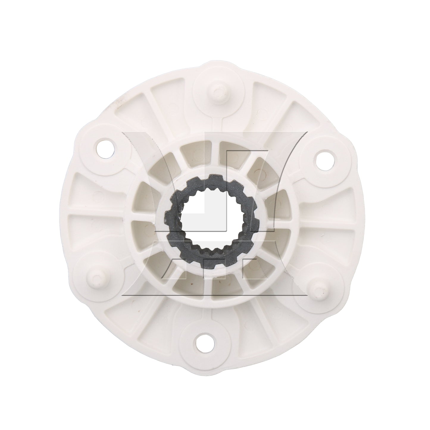 BQLZR MBF618448 Washing Machine Drive Hub White & Nickel Metal Replacement Parts
