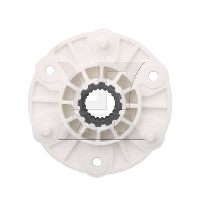 BQLZR MBF618448 Washing Machine Drive Hub White & Nickel Metal Replacement Parts