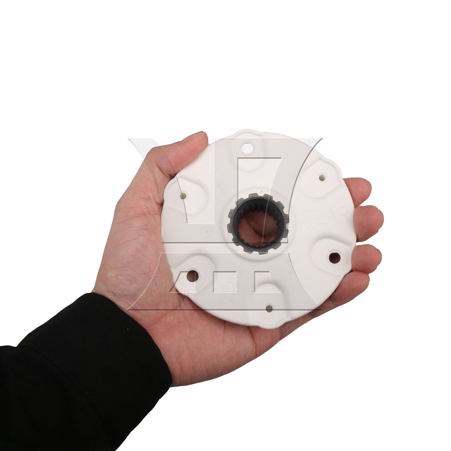 BQLZR MBF618448 Washing Machine Drive Hub White & Nickel Metal Replacement Parts