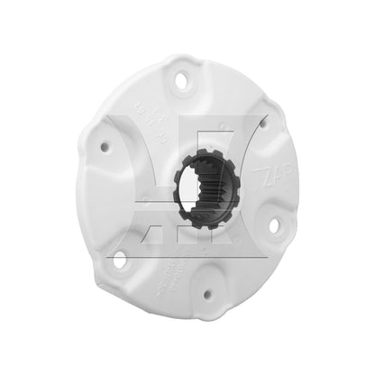 BQLZR MBF618448 Washing Machine Drive Hub White & Nickel Metal Replacement Parts