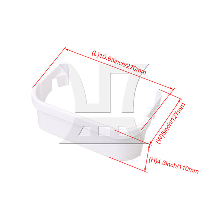 BQLZR Plastic Refrigerator Door Shelf 240351601 for Kitchen Supplies