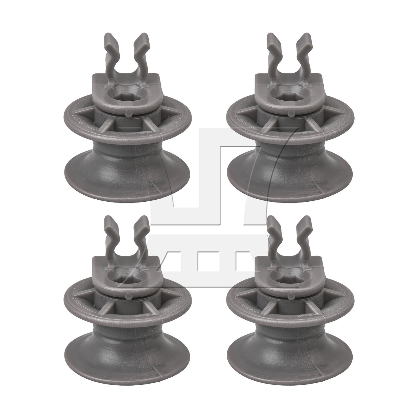 BQLZR Gray Dishwasher Upper Dishrack Wheel Replacement Part 4581DD3002A
