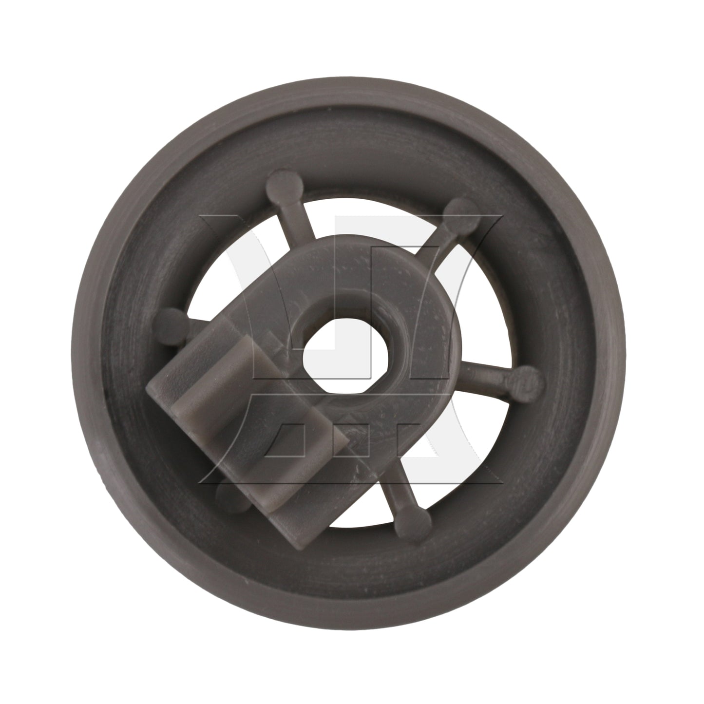 BQLZR  Dishwasher Lower Dishrack Wheel Replacement Part 4581DD3003B Gray
