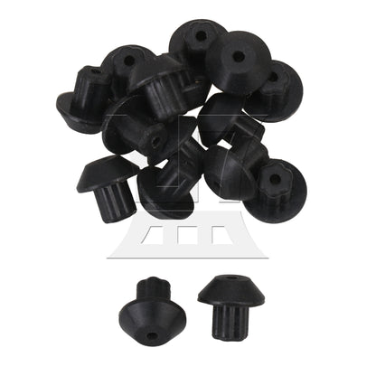 BQLZR  Gas Stoves Rubber Feet Replace Part Number WB02K0101 247410 Black