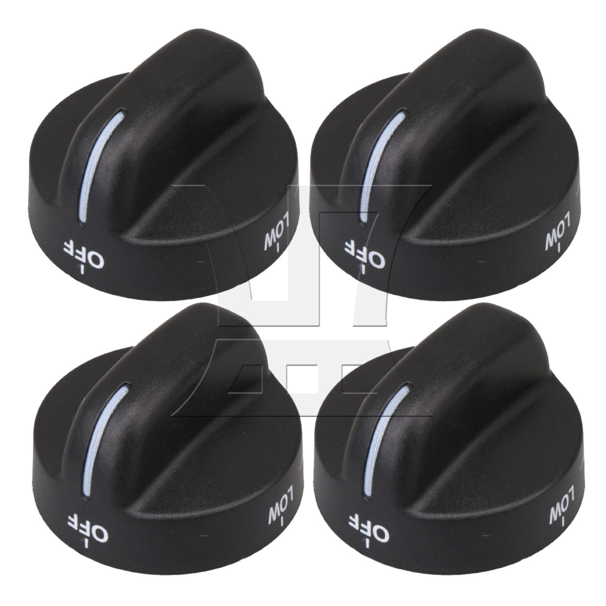 BQLZR 4 x Gas Stoves Knob ER8273103 8273103 8273107 8273111 Replacement Parts