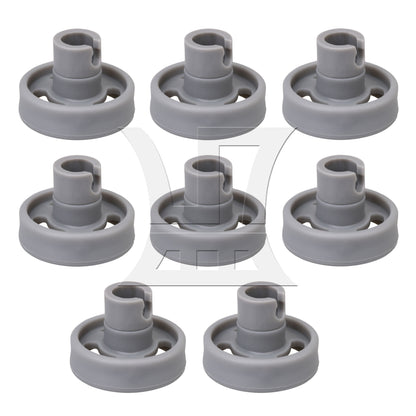 BQLZR 8 Pieces Dishwasher Lower Rack Wheel and Stud Replacement for GLDA696P02SS
