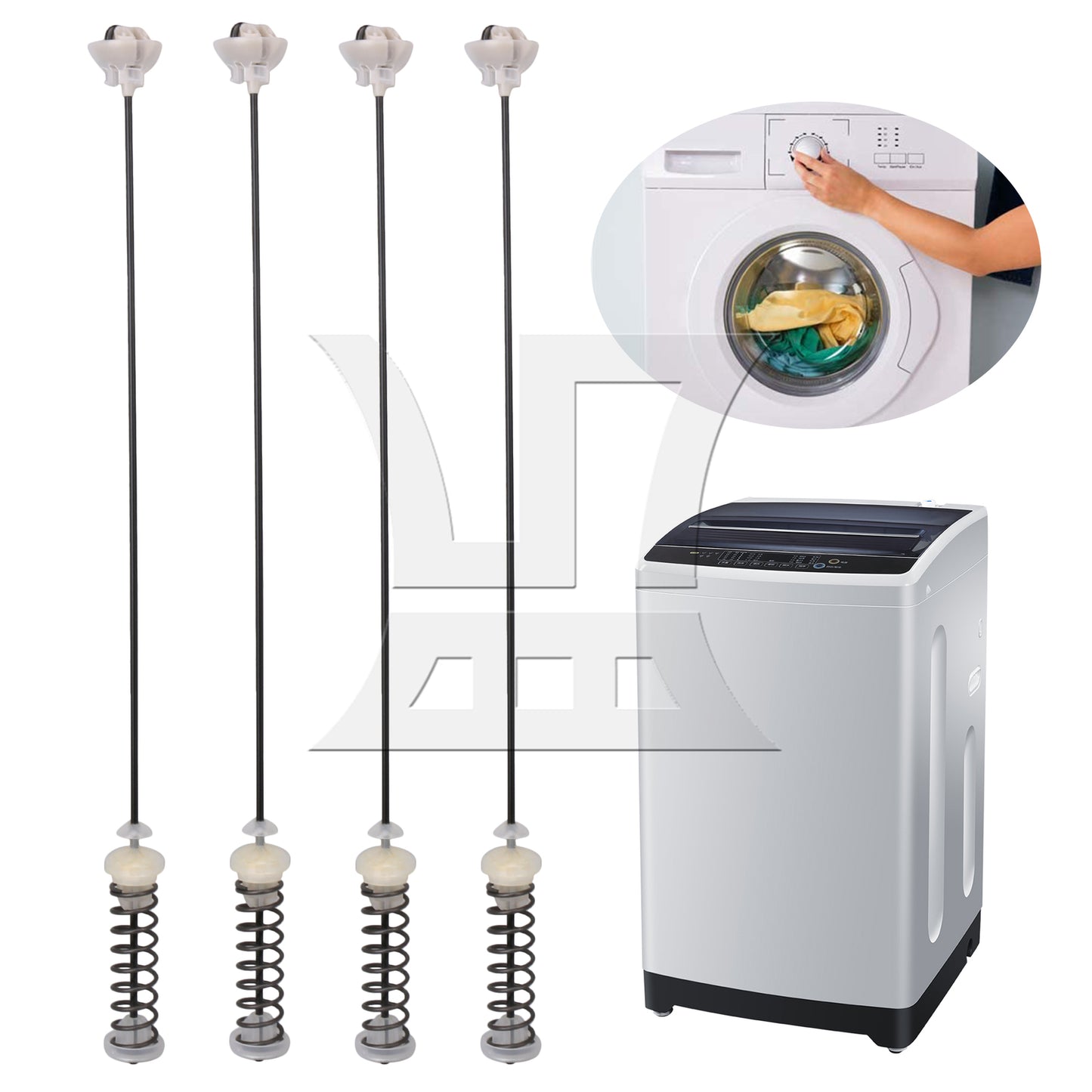 BQLZR  Washing Machine Suspension Rod Kit W10780048